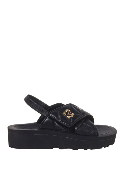 Love Moschino Siyah Kadın Sandalet JA16044I1M