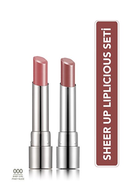 Flormar Sheer Up Liplicious 2'li Makyaj Seti