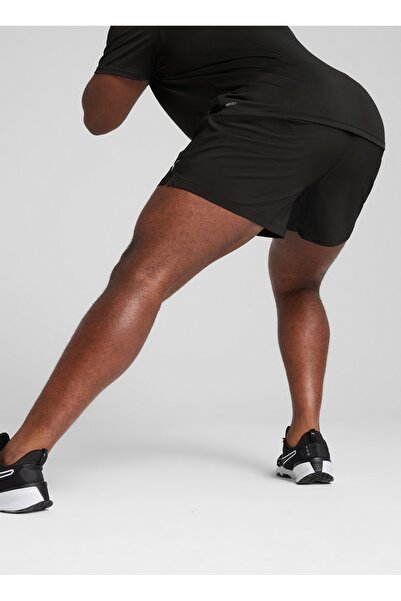 Puma 52591101 M TAD ESSENTIALS 5 Woven Siyah Lastikli Bel Regular Fit Erkek Şort