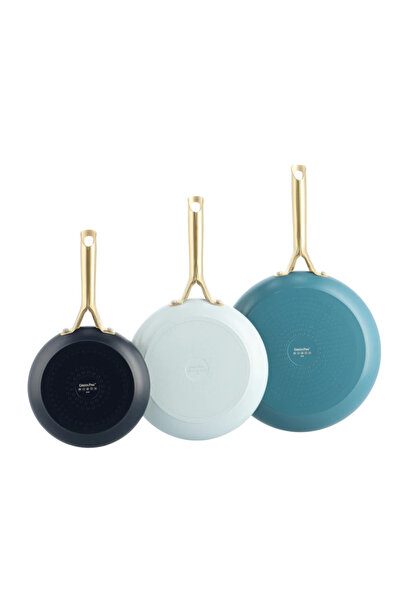 Greenpan Shades Coastal 3-Piece Pan Set (20 cm – 24 cm – 28 cm)