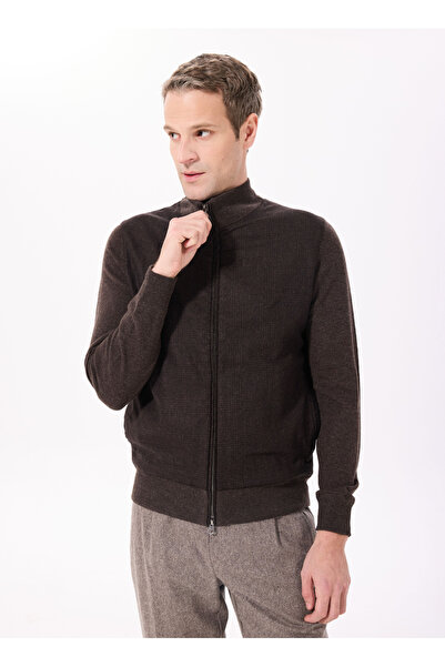 Hackett Slim Fit Koyu Kahve Erkek Ceket HM703256