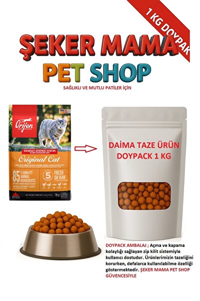 Orijen Cat Kitten Tahılsız Kedi Maması 1 kg x 2 Adet