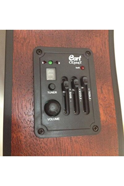 CORT AD810E-OPW ELEKTRO AKUSTİK GİTAR, ÇANTALI, OPEN PORE, LADİN KAPAK