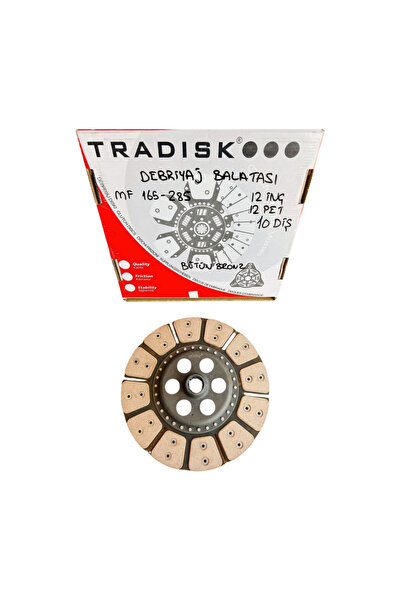 MASSEY FERGUSON 165-285 DEBRIYAJ BALATASI BÜTÜN BRONZ 12İNÇ /12 PET /10 DIS