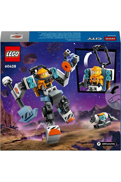 LEGO ® City Uzay İnşaat Robotu 60428 - 6 Yaş ve Üzeri İçin Yapım Seti (140 Parça)