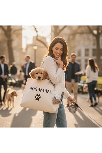 TRENDY PAWS Dog Mama Kanvas Çanta