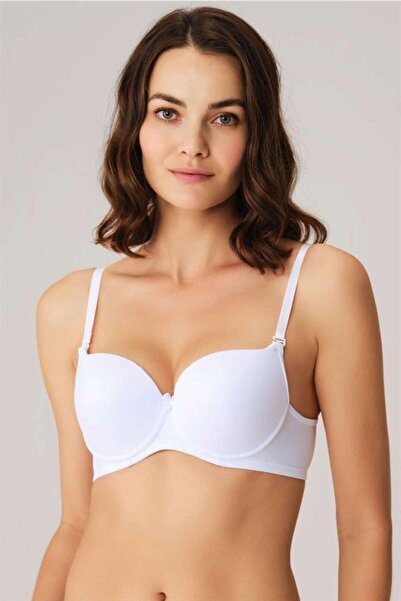 CHI'LA Collection Sutien Anil cu sârmă, fără suport, fără căptușeală, cu bret...