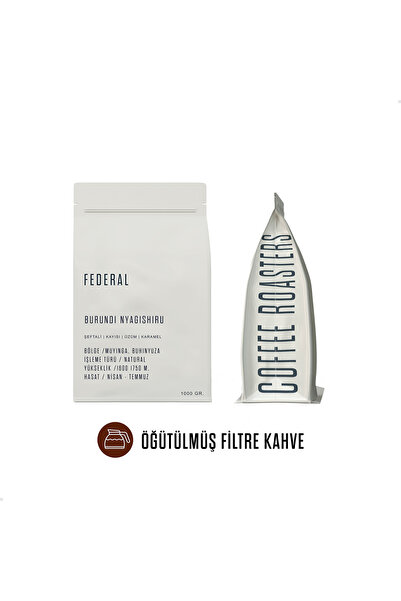 Federal بوروندي نياجيشورو (قهوة مفلترة مطحونة) 1 كجم