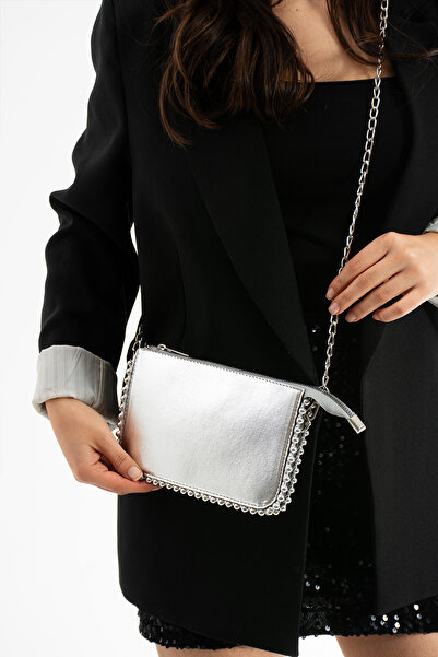 Zealous mini boncuklu çanta