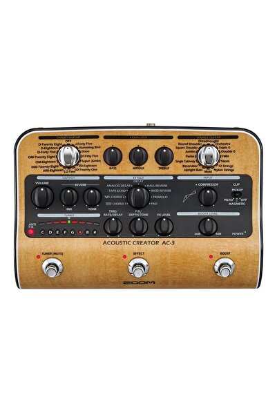 Zoom Ac-3 Akustik Gitar Prosesörü