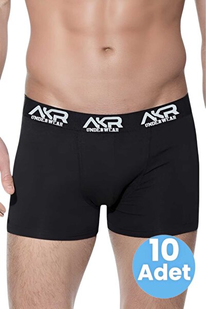 BAYTAŞ YILDIZ Ανδρικά μποξεράκια από βαμβάκι Lycra 10 Πακέτο