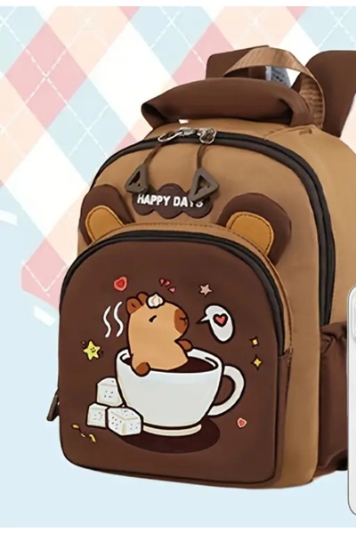 SANRIO CAPYBARA DESENLİ ANAOKULU ÇANTASI
