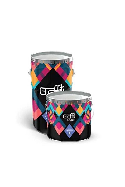 Graffiti Resin راتنج متعدد الاستخدامات 12.5 كجم ومصلب 7.5 كجم