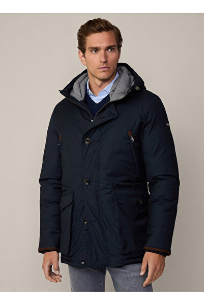 Hackett Koyu Lacivert Erkek Parka HM403226