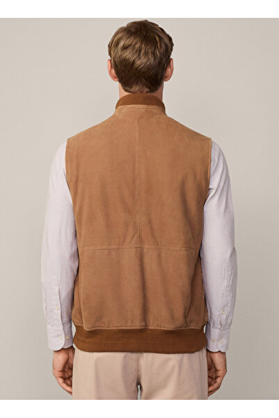 Hackett Deve Tüyü Erkek Yelek HM403191