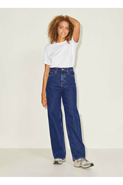 ONLY Τζιν με φαρδιά κοπή ONLLUNA Hohe Taille Ausgestellt Jeans