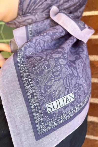 Sultan Eşarp Sultan Fresh Cotton Scarf - Mono Shawl Pattern - SFE010-10