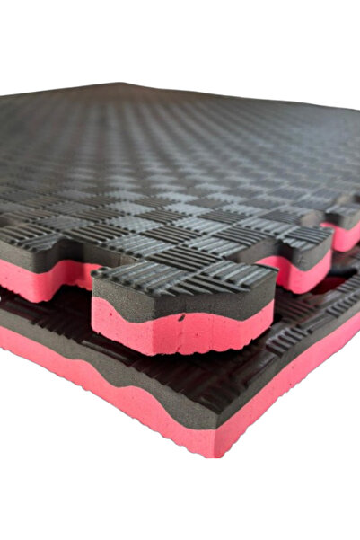 ELGA Tatami 100 X 100 X 26 Mm Kırmızı - Siyah Çift Renkli Yer Minderi