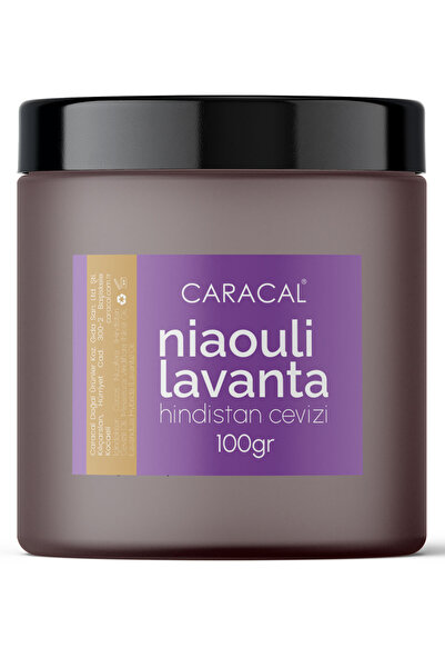 caracal 100ml Niaouli Yağı Lavanta Yağı Hindistan Cevizi Yağı Karışımı Sürüle...