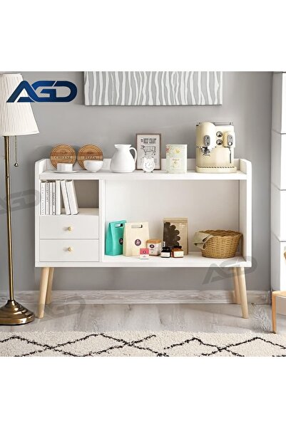 AGD Coffee Table Storage Space, Entryway Sideboard and Buffet