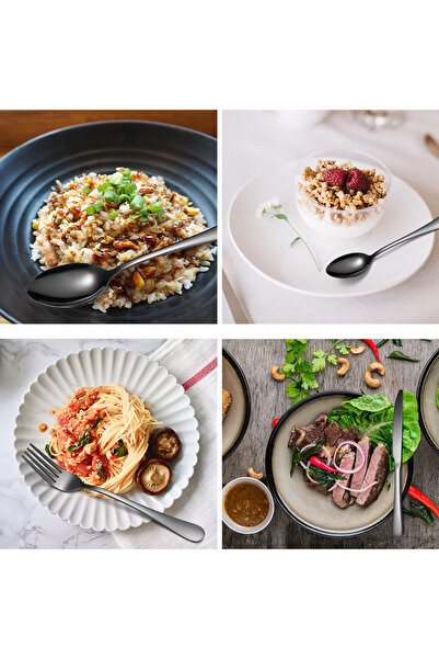 Trendy's 16-piece cutlery set, stainless steel, TRENDY'S, chrome