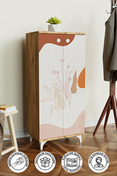 Hediyeler Kapında Soft Lines 3 Raflı Çok Amaçlı Dolap Mutfak Salon Banyo Ofis...