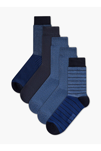 Lee Cooper Assorted Crew Length Socks - Set of 5