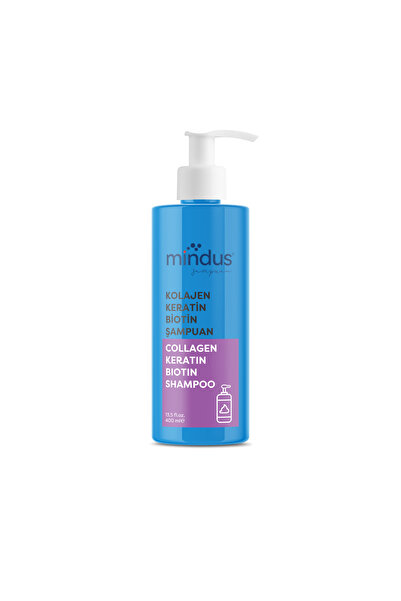 mindus Collagen & Keratin & Biotin Ekstra Hacim Şampuanı 400ml