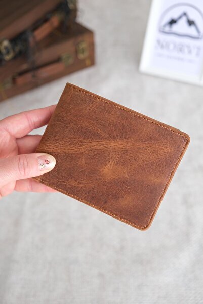 Norvi Leather Bozuk Para Gözlü Hakiki Deri Cüzdan Taba 1032