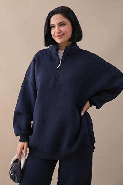 InStyle Синій двокомпонентний комплект із застібкою-блискавкою