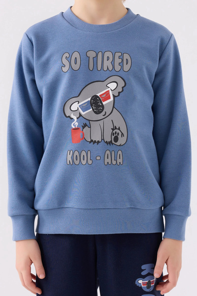 Rolypoly ERKEK ÇOCUK EŞOFMAN TAKIM - MAVİ