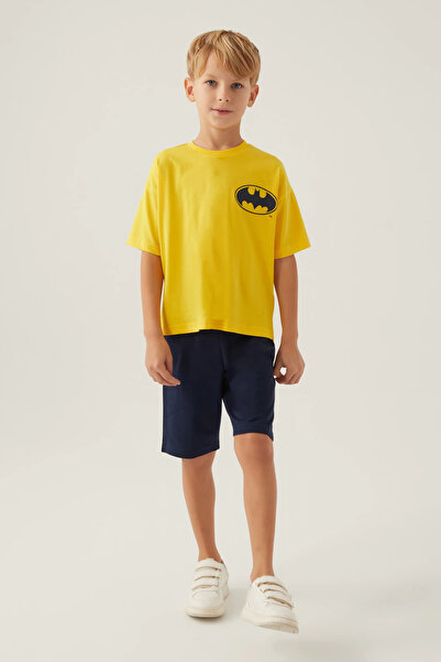 Batman Boy's Shorts Set 3-8 Years Yellow