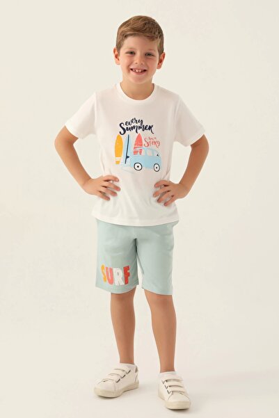 Rolypoly Men's child bermude set - cream