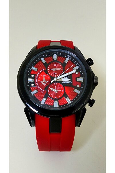 G Sport POLO Men's G-Sport Polo - Silicone Strap Sports Wristwatch
