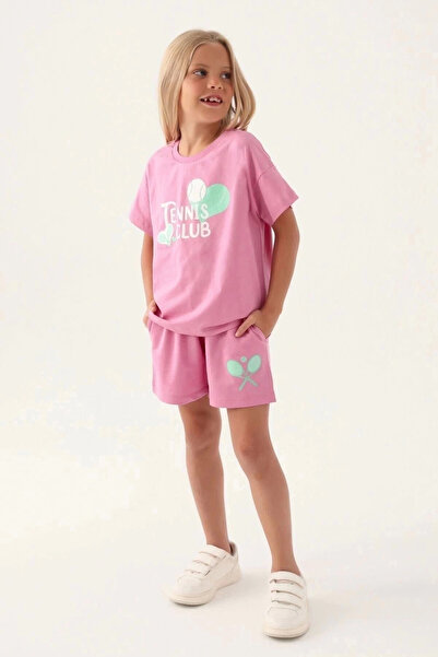 Rolypoly Girls' Pink Shorts Set