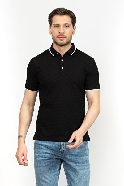 Emporio Armani Men's Polo Neck T-Shirt