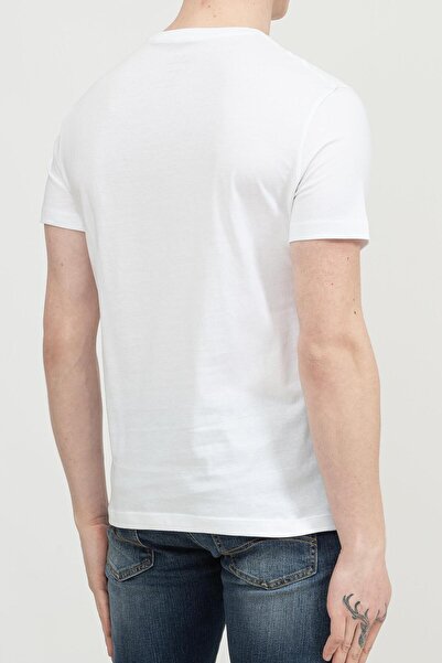 Armani Exchange Чоловіча футболка з V-подібним вирізом