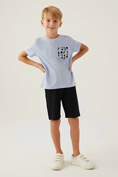 Mickey Mouse Boys' Bermuda Suit - Blue