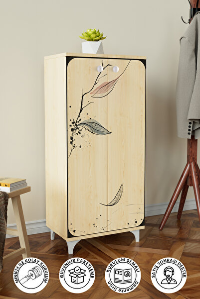 Hediyeler Kapında fallen petal 3 Raflı Çok Amaçlı Dolap Mutfak Salon Banyo Of...