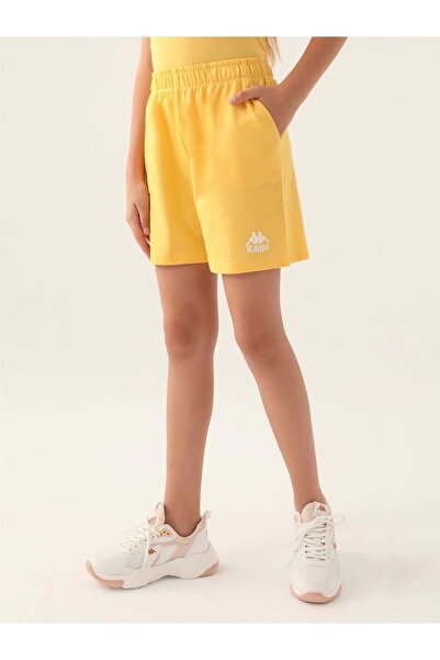 Kappa Straight Yellow Girl's Shorts
