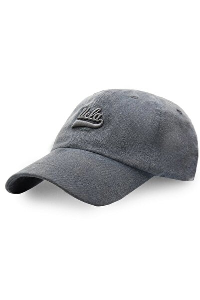UCLA FORTUNO Gri Baseball Cap Nakışlı  Unisex Şapka