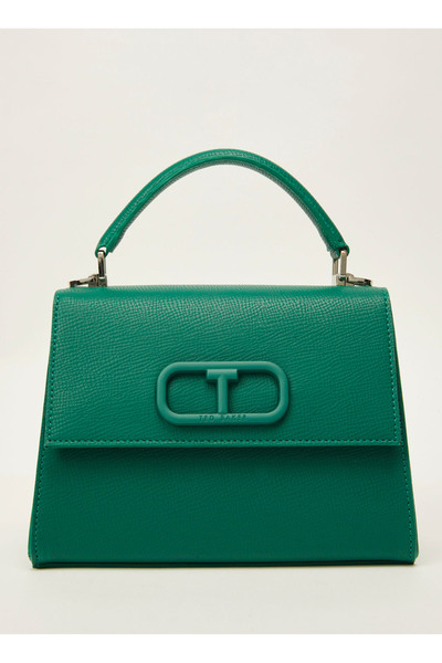 Ted Baker Printed Small Leather Handbag