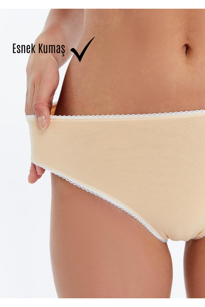 PAMORA Γυναικείο Σετ Εσώρουχα Μπικίνι 7 τεμαχίων - 95% Βαμβάκι 5% Ελαστάνη | Μαλακά & ευέλικτα εσώρουχα