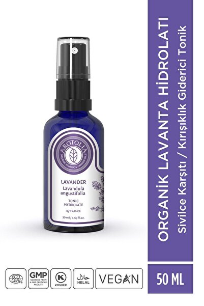 arotolia Organik Lavanta Hidrolatı - Tonik 50 ml