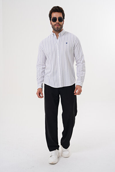 Catto Peak Ανδρικό κανονικό πουκάμισο 100% βαμβακερό που απομακρύνει τον ιδρώτα