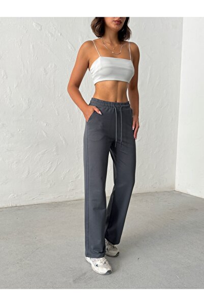 KAPHONE Women's Straight Leg Baggy Cut Sweatpants