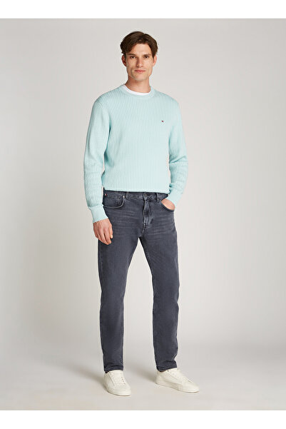 Tommy Hilfiger Tapered Fit Normal Bel Daralan Paça Jeans Erkek KOT PANTOLON MW0MW39202 1B5