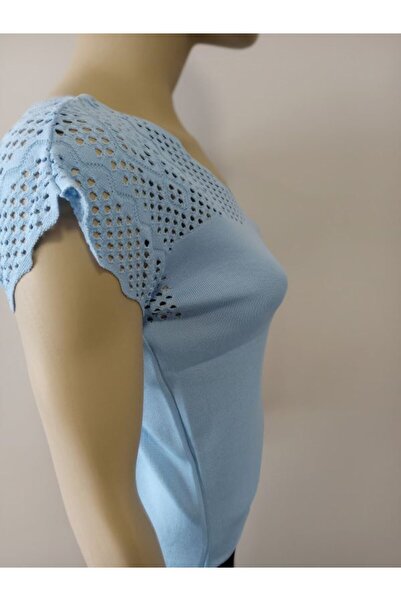 URUMDAY Kafes (Ajurlu) V Yaka Atlet Bluz