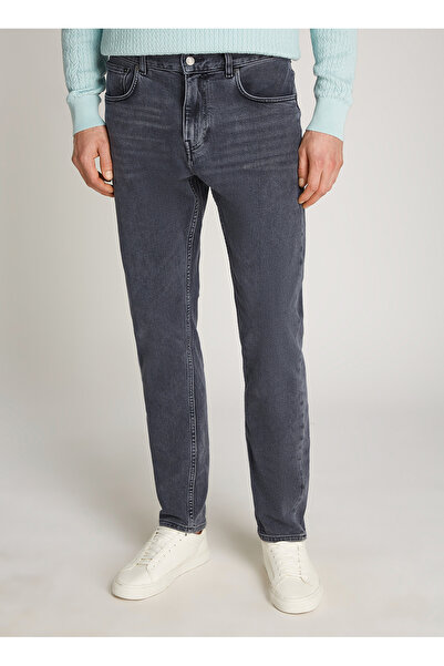 Tommy Hilfiger Tapered Fit Normal Bel Daralan Paça Jeans Erkek KOT PANTOLON MW0MW39202 1B5