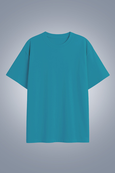 bilcee Γυναικείο μπλουζάκι μπλε Oversize 4583